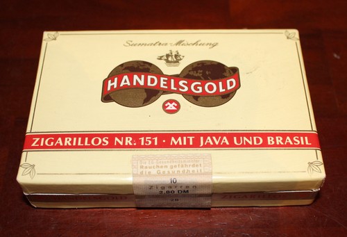 Schachtel handelsgold noch - 1,