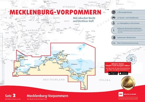 Sportbootkarten satz - sportbootkarten, 2