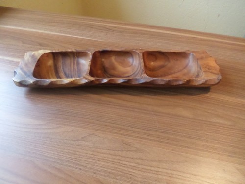 Vintage schale gedrechselt - vintage,