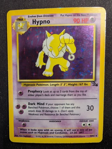 Hypno 62 holo - hypno, 8/62