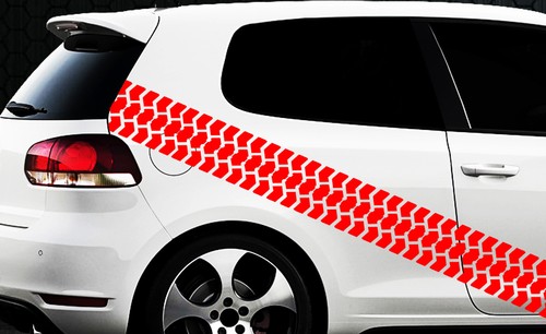 Sticker tire profile tire