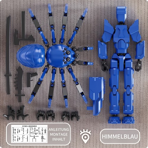 T13 actionfigur spinne mecha - actionfigur, &
