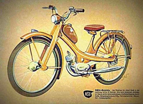 Blechschild nsu quick 03 - a4,