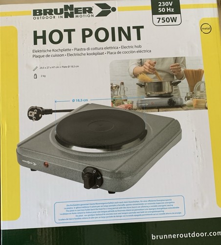 Brunner hot point heizplatte - hot, 1