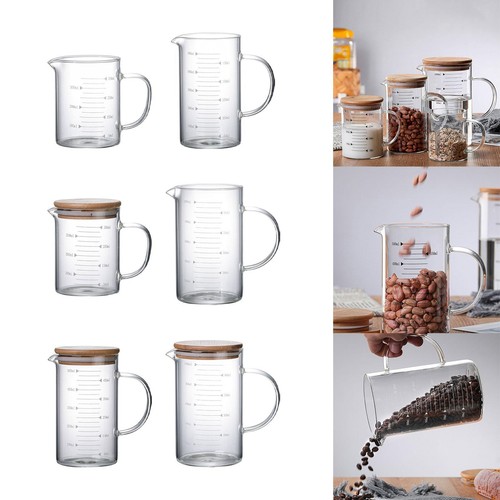 Messbecher aus milchglas - messbecher,