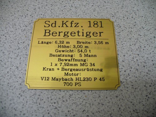 Namensschild für
