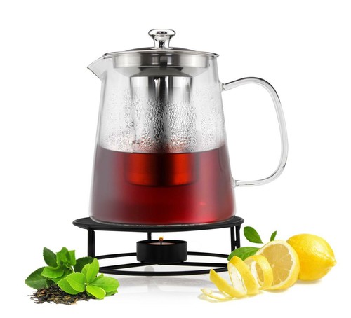 Teekanne mit edelstahl - mit,