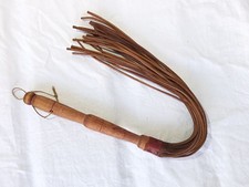 Leder peitsche vintage - peitsche,