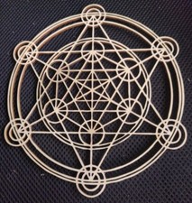 Metatrons würfel wandbild - metatrons,