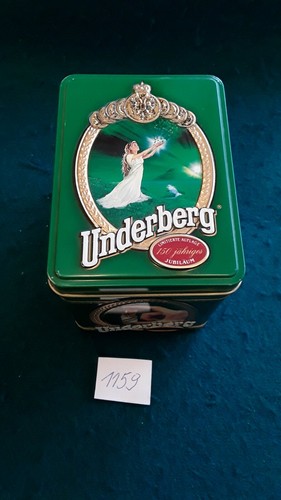 Blechdose underberg 1996 - blechdose,