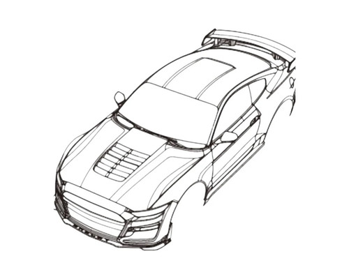 Mjx karosserie p10016 - mjx, mx-p10016