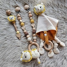 Schnullerkette 3er set löwe - 3er,