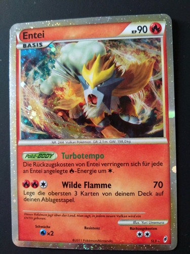 Pokemon karte entei shiny - karte,