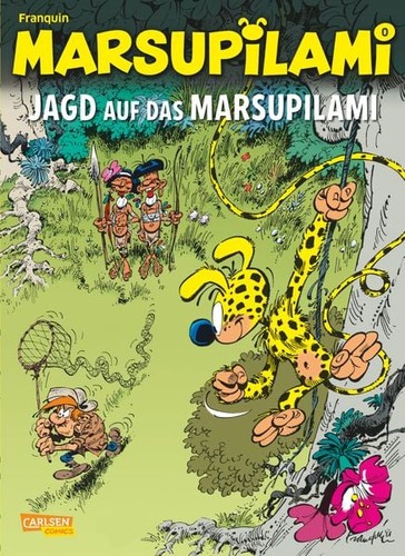 Jagd auf das - marsupilami, /