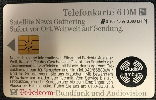 303 telekom rundfunk - o, 10.92