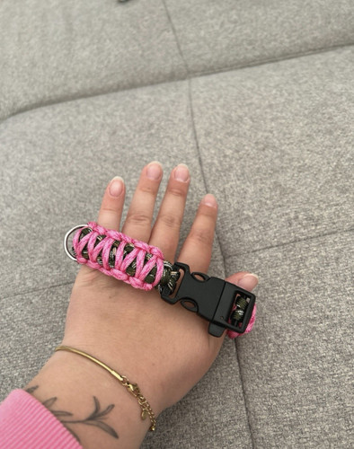 Paracord hundehalsband - paracord,