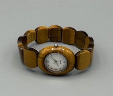 Tigerauge damen armbanduhr - tigerauge,