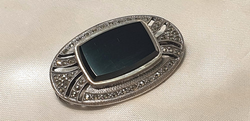 Vintage silber brosche 925 - silber,
