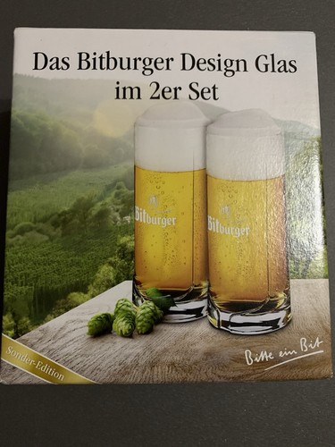 Bitburger gläser set neu - gläser,