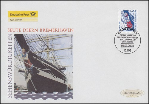 2322 swk dreimastbark seute - 2322,