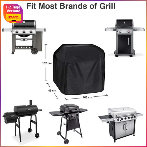 Grillabdeckung 105 102cm mit - 105-102cm,