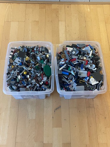 Große lego kisten mit bunt - große,