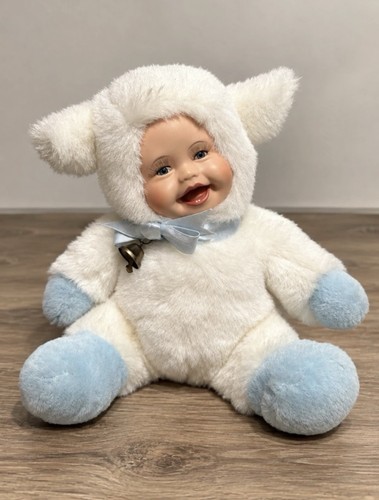 Vintage spieluhr kuschelpuppe - vintage,