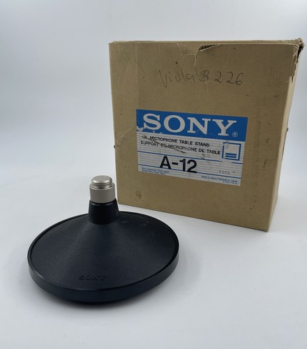Sony microphone table stand - microphone,