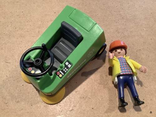 Playmobil kleine kehrmaschine - kleine,