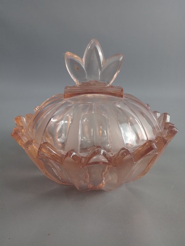 Antike bonboniere glasschale - bonboniere,