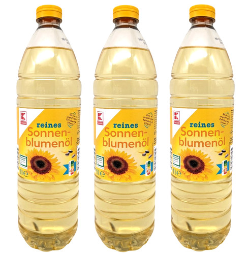 Sonnenblumenöl speiseöl 3x1 - sonnenblumenöl,
