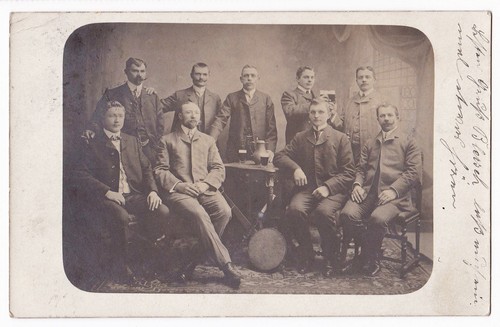 Historische postkarte 1907 - historische,