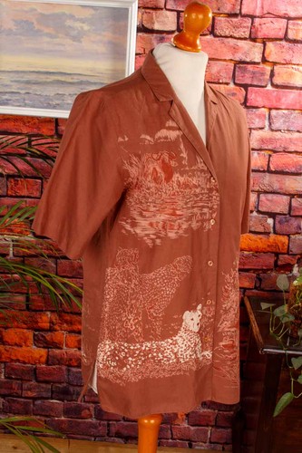 Vintage orig 70s safari - vintage, hemd