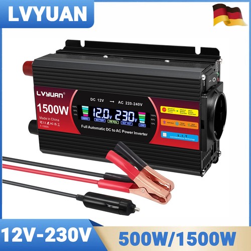 500w wechselrichter 12v - 12v, zu