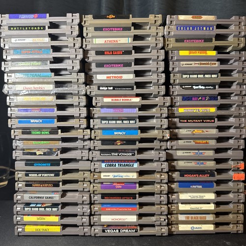 Nintendo nes games - nes,