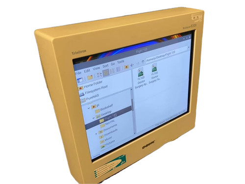 Sony trinitron vga monitor - sony,