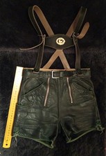 Kinderlederhose kurz 1970er