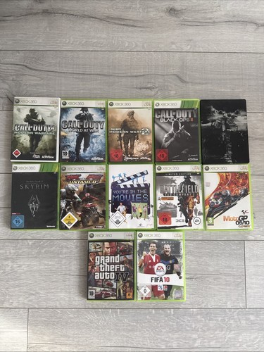 12x xbox 360 spiele sammlung - xbox,