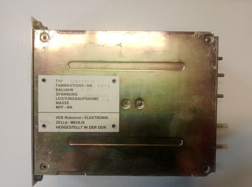 Ddr robotron netzteil - ddr,