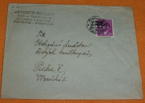 Böhmen mähren brief - &,