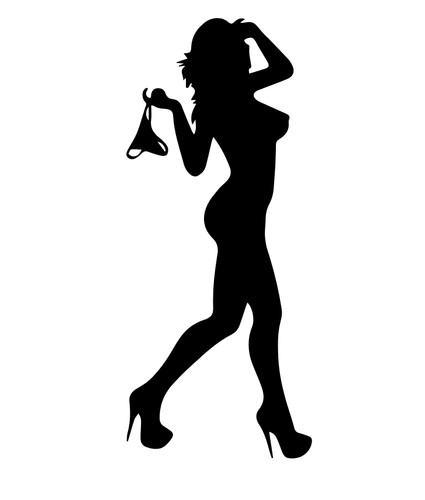 Autoaufkleber frau sexy - frau,,