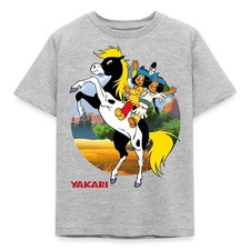 Yakari und regenbogen auf - yakari,