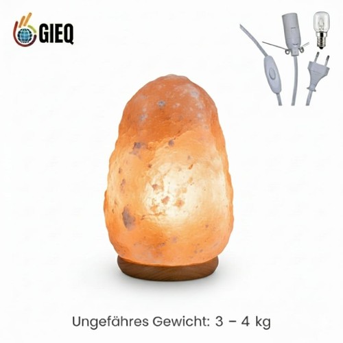 Salzkristall stein lampe - salzkristall,