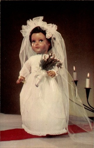 Puppe brautkleid - puppe, in