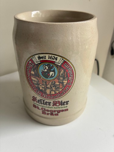 Bierkrug ton 5 l - –, 0,5