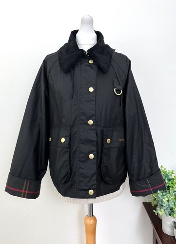 Barbour black waxed - waxed, reighton