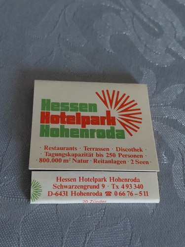 Streichholzheftchen hessen - streichholzheftchen,,