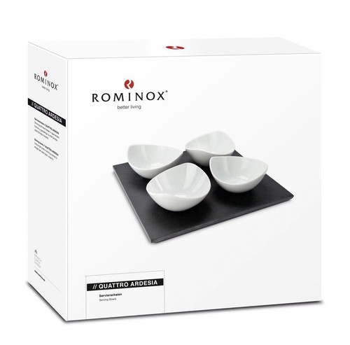 Rominox servierschalen quattro - servierschalen,