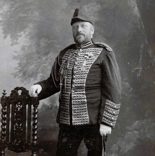 Kabinettkarte foto mann - kabinettkarte,