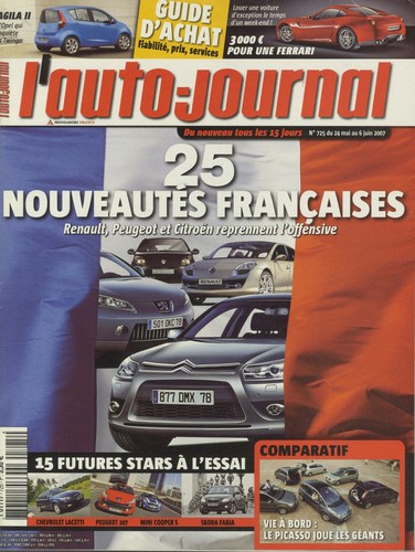Auto journal 725 - l'auto,